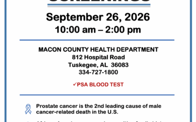 Free prostate screenings